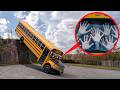 if you see a school bus like this, STAY AWAY! (it’s a TRAP)