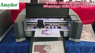 Máquina troqueladora digital de etiquetas adhesivas A3 y A4 de alta velocidad.