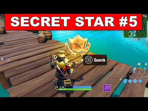 WEEK 5 SECRET BATTLE STAR LOCATION GUIDE SEASON 10 - Secret Battle Star Week 5 Season X