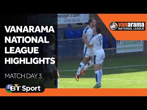 Vanarama National League Highlights Show - Match Day 3