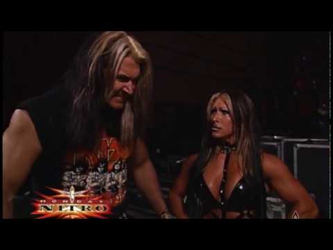 (720pHD): WCW Nitro 06/26/00 - Asya & Dale Torborg Backstage