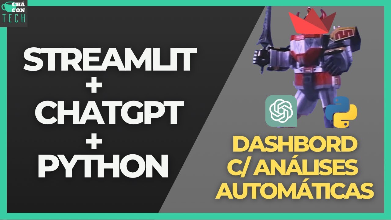 How to create a dashboard with Python and Streamlit + Integration of the ChatGPT API