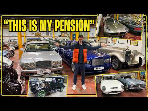 Pension Versus Collecting Cars? // This is the Largest (Best?) Private Car Cave We've Seen