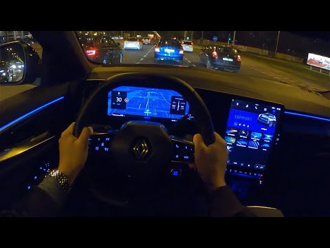 Renault Austral [Mild Hybrid 160] NIGHT POV Test ride (Ambient light) #90 CARiNIK