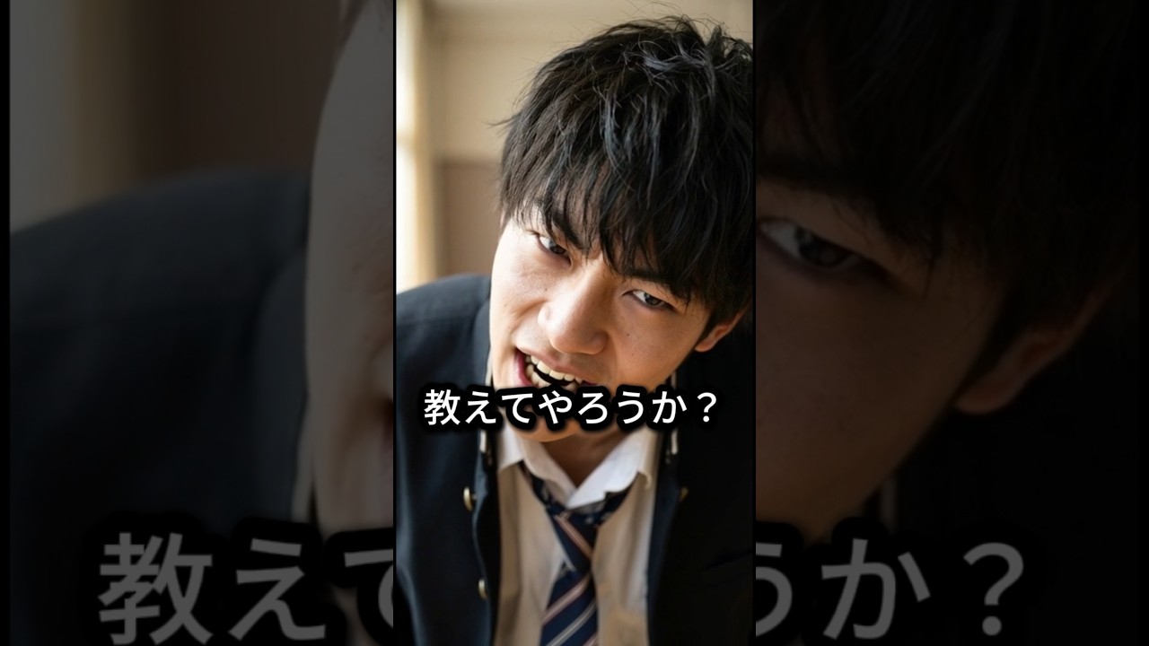 女子風紀委員vs不良男子生徒