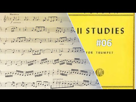 🎺🎺🎺 [TRUMPET ETUDE] Voisin 11 Studies for Trumpet - #06 by Helder Passinho Jr.