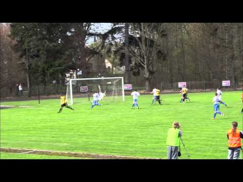 Bramki z meczu Mazur Gostynin - Huragan Wołomin 0:2 -  4.05.2013