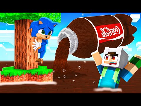 COLA TSUNAMİSİ NEDEN HER DAKİKA YÜKSELİYOR? ENES VE BEBEK SONİC HAYATTA KALMA SAVAŞI 😱 Minecraft