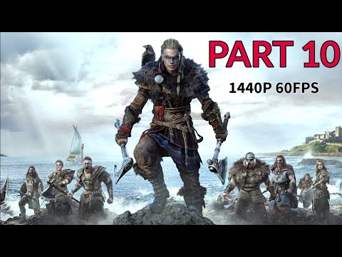 ASSASSIN'S CREED VALHALLA 100% Walkthrough Gameplay Part 10 - No Commentary (PC - 1440p 60FPS)