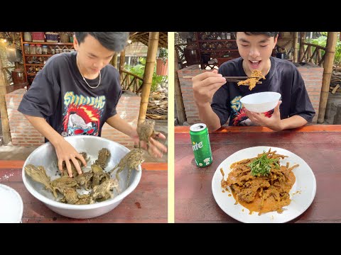 You'll love to TOAD recipe after watching | Amazing Toad cooking | Unique cooking