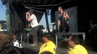 Memphis May Fire w/ Danny Worsnop Warped Tour 2012