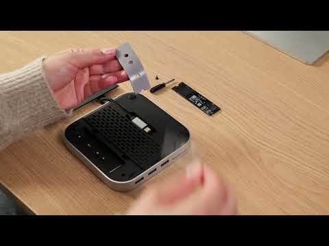 Satechi Mac Mini M4 Stand & Hub SSD Installation Instructions