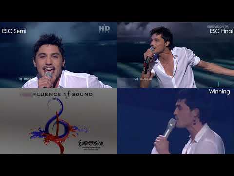 Dima Bilan   Belive   3split   Eurovision 2008