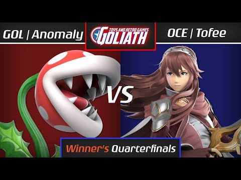 GOL | Anomaly (Piranha Plant) vs OCE | Tofee (Lucina/Link) - Winners Quarters - Goliath Toys and Ret