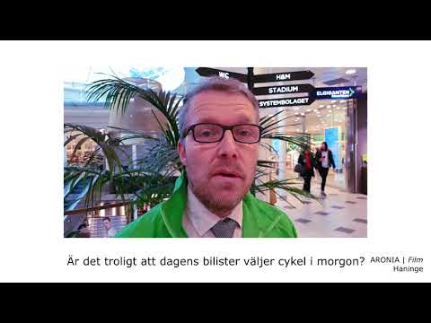 10 Är det troligt att dagens bilister väljer cykel i morgon