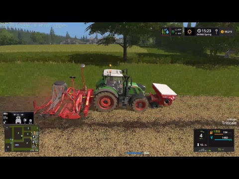 Farming Simulator Snetterons Starting to Plant! 09 04 17