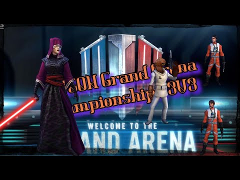 GAC 3v3: Visas Marr Solos Akbar Wiggs team! Great to fight under geared teams!