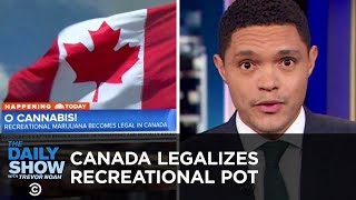 Canada Legalizes Marijuana & Slavery Ban Goes on Colorado’s Ballot | The Daily Show