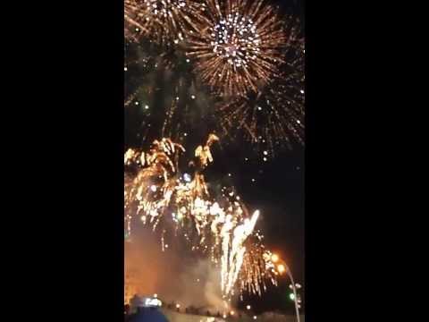 Independence day fireworks