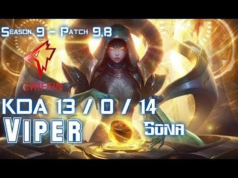 GRF Viper SONA & Lehends TARIC vs LUCIAN ADC - Patch 9.8 KR Ranked
