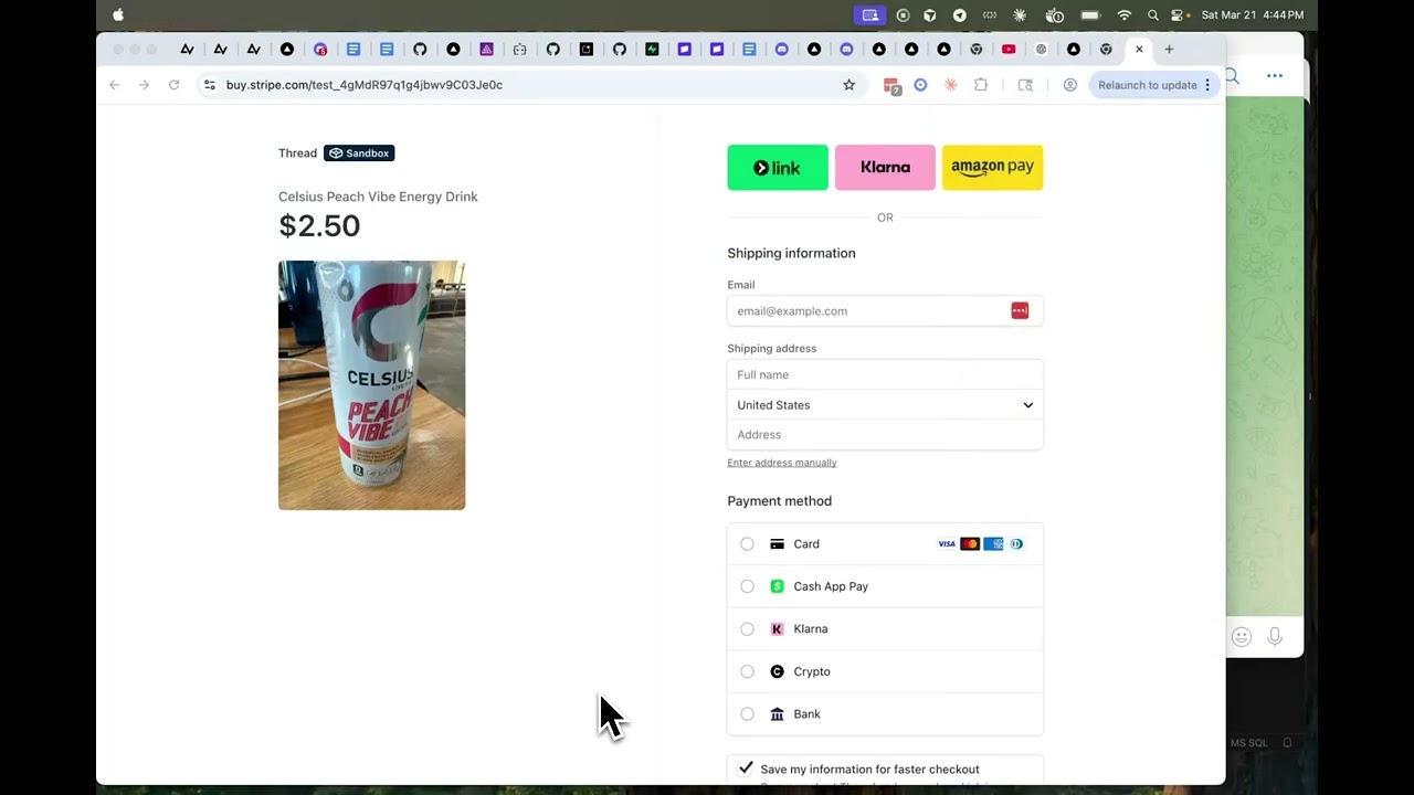 Thread project preview