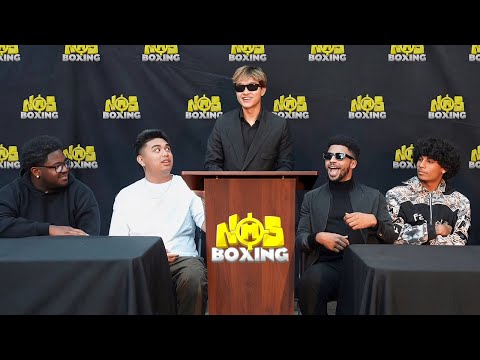 I Hosted A Streamer Boxing Press Conference!