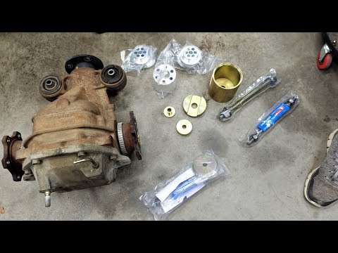 350Z Solid Diff Bushings Install [Z1 Motorsports]