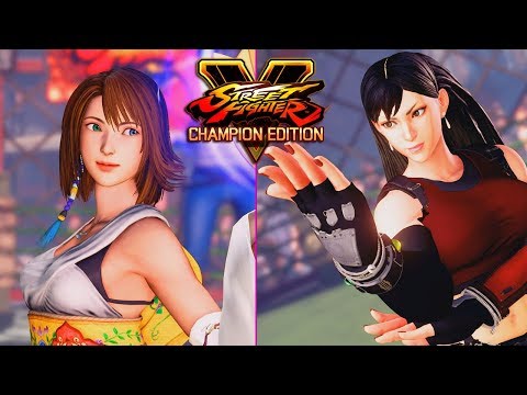 STREET FIGHTER V CE, YUNA VS CHUN-LI TIFA! (SFV PC MODS)