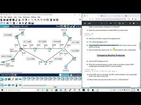 CCNA Lab: Flackbox Lab 8 – Dynamic Routing Protocols