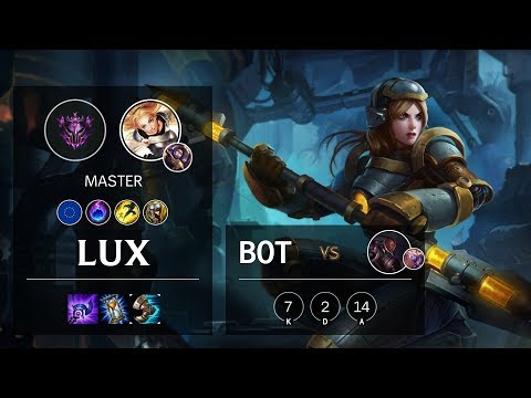 Lux Bot vs Lucian - EUW Master Patch 10.11