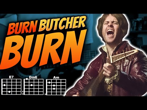Como tocar BURN BUTCHER BURN no violão (Queime Carniceiro, The Witcher )