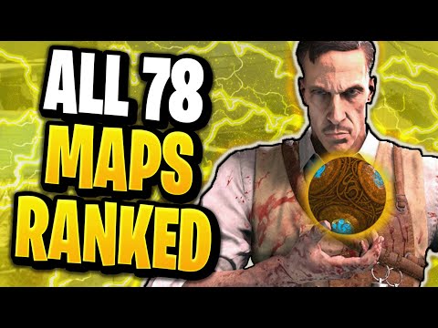 Ranking ALL 78 COD ZOMBIES Maps