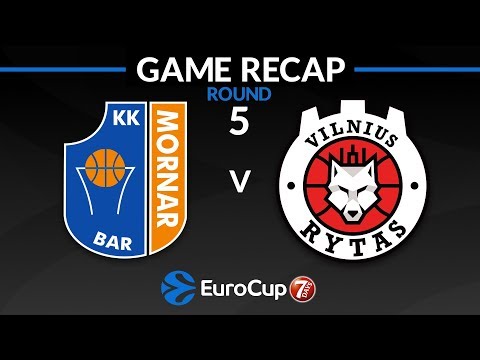 Highlights: Mornar Bar - Rytas Vinius