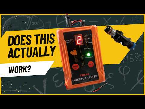 Fuel Injector Test & Clean without expensive tools! THIKPO Universal DIY Tool Kit unboxing review.