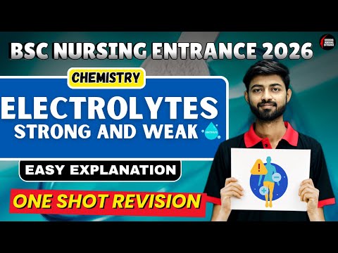 Electrolytes in 1 Minute | Na⁺ K⁺ Ca²⁺ Mg²⁺ Imbalance Easy Tricks for Class 12 & BSc Nursing!