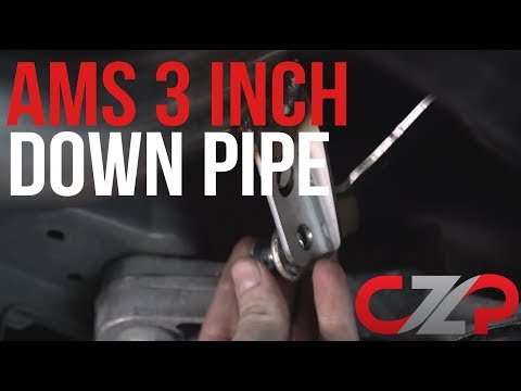 Q50 AMS 3 Inch Down pipe Install Tutorial