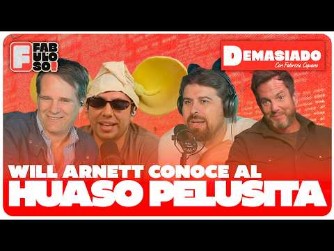 FABRIZIO COPANO, WILL ARNETT, NACHO LIRA Y EL V13J0 C0L4 en DEMASIADO | 16/02