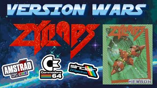 Version Wars - Zynaps - Amstrad CPC,commodore 64,Zx Spectrum