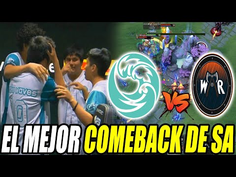 BEASTCOAST vs WIND AND RAIN - EL MEJOR COMEBACK EN LA HISTORIA DE SA - ESL ONE HAMBURG DOTA 2