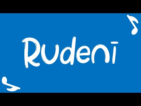 Raušuks - "Rudenī" - "Raušuka dziesmiņas" (Video ar vārdiem) DZIESMAS BĒRNIEM