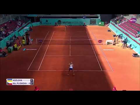 Kateryna Kozlova 2-1 Karolin Plishkova. Best Hot Shot(HD)