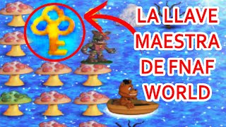 Como CONSEGUIR la LLAVE MAESTRA en FNAF WOLRD