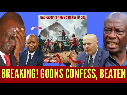BREAKING! ICC LANDS AS GACHAGUA'S ARMY FOILS RUTO'S ABDUCTION PLOT — “GOONS” ARRESTED - KWISHA!