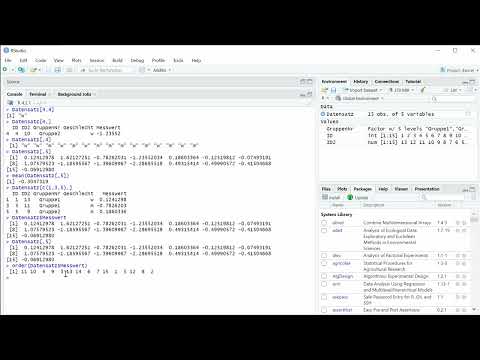 1.4 R-Kurs Datensatz Variablen Auswählen