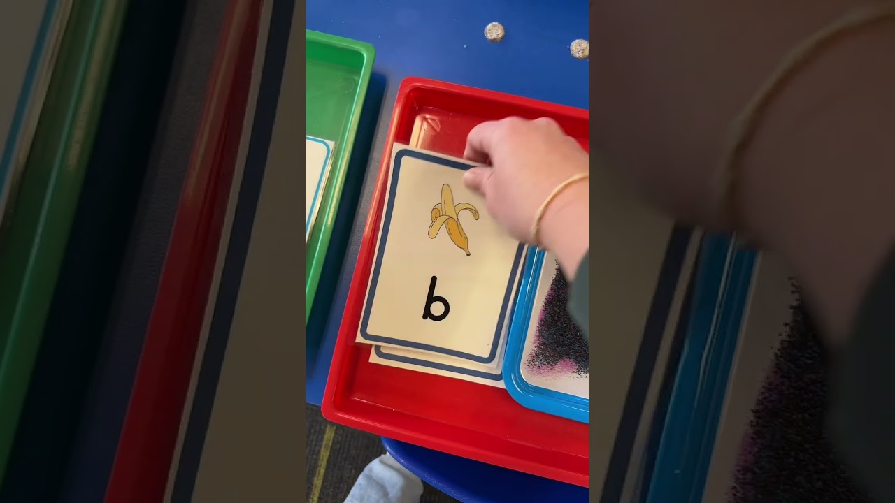 Here’s a fun, multisensory way for preschoolers to learn letters! They’ll trace, feel, and say each