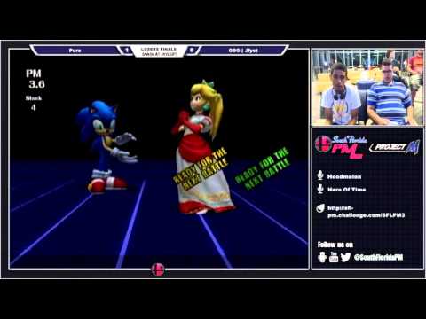 Smash @ Skyloft 10/2 - Losers Finals - Pure (Peach) vs GSG|Jfyst (Sonic)