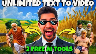 I found 2 FREE text to video generator | Shocking results | Best AI video generator