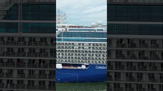 New York Skyline, Celebrity Eclipse sailaway #celebritycruises #cruise #drone #nyc #travel #ocean