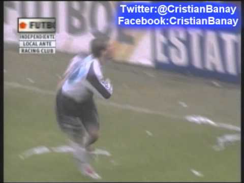 Independiente 1 Racing 3 Torneo Clausura 2004 Los goles