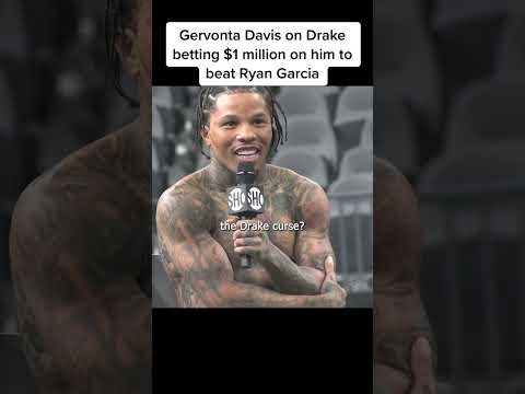 TANK DAVIS LEARNING DRAKE BET $1M ON HIM 🫢 (TT/jzosportsmma)